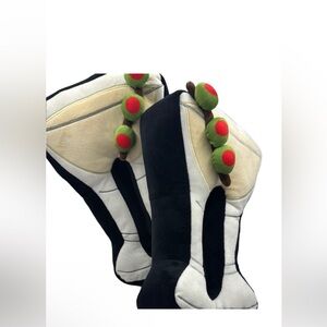 Martini Glass plush Slippers by luxe club